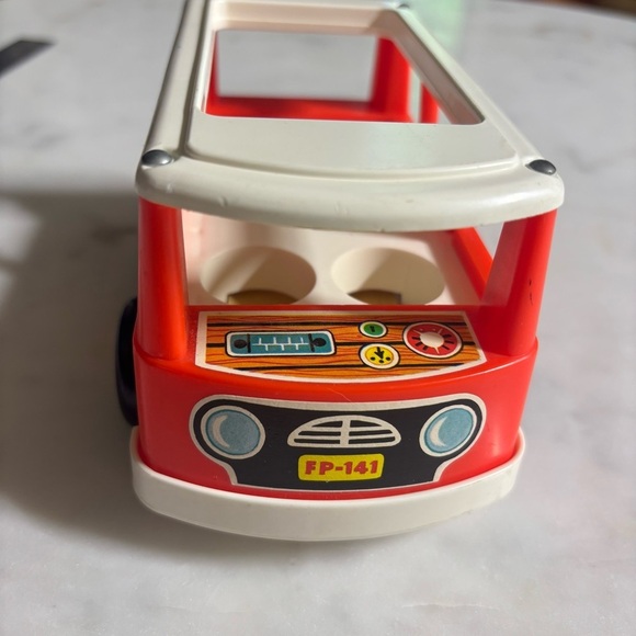 Fisher-Price vintage 1969 Mini Van - Picture 3 of 12